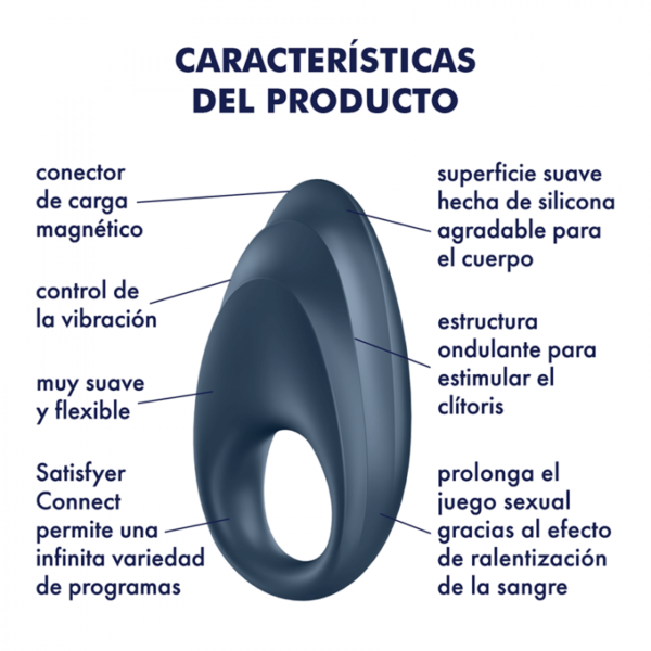 Satisfyer Powerful One Ring - Anillo Vibrador
